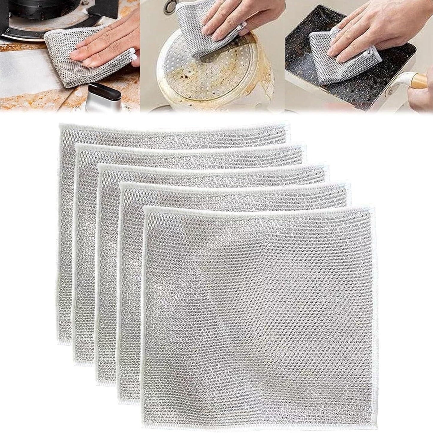 š§¼ ScraClean FlexWipe Set ā Scratch-Free Power Cloths