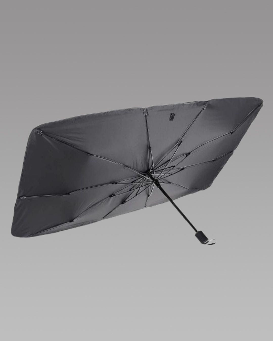 🔥 AutoCool Shield Pro – Foldable Umbrella-Style Sunshade for Cars