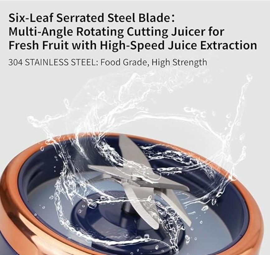 🍹 MiniBlend GoJuice Pro – Pocket-Size Juicing Station