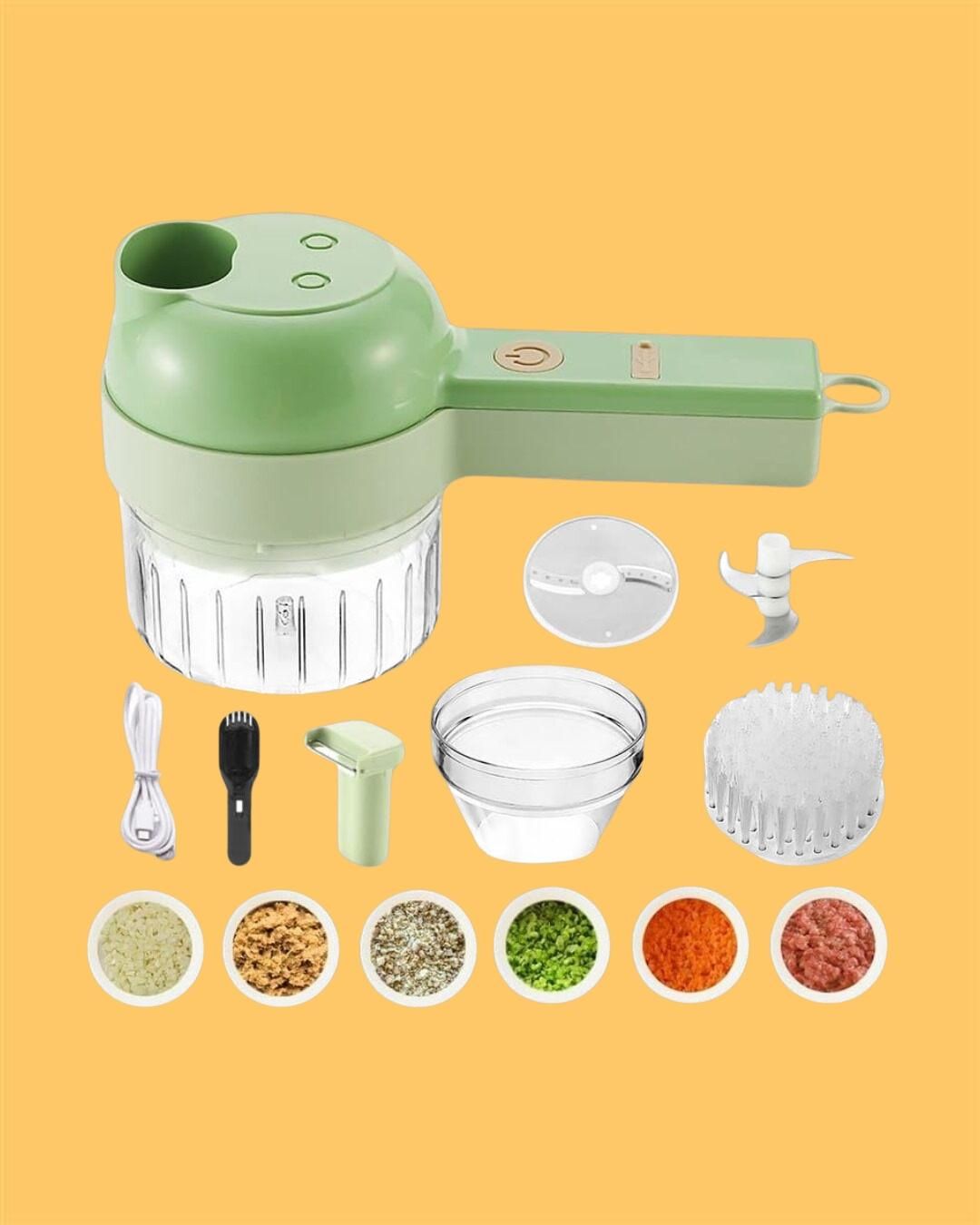 🥗 ChopMate SwiftPrep – 4-in-1 Veggie Cutter Station