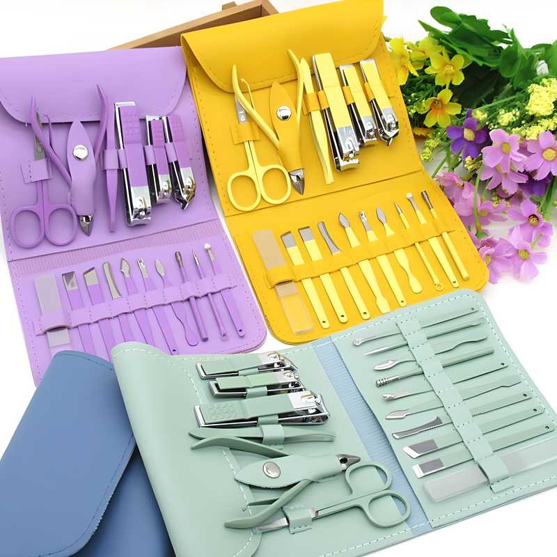 💅 LuxeTrim Nail Atelier – 18-in-1 Salon Kit for Her
