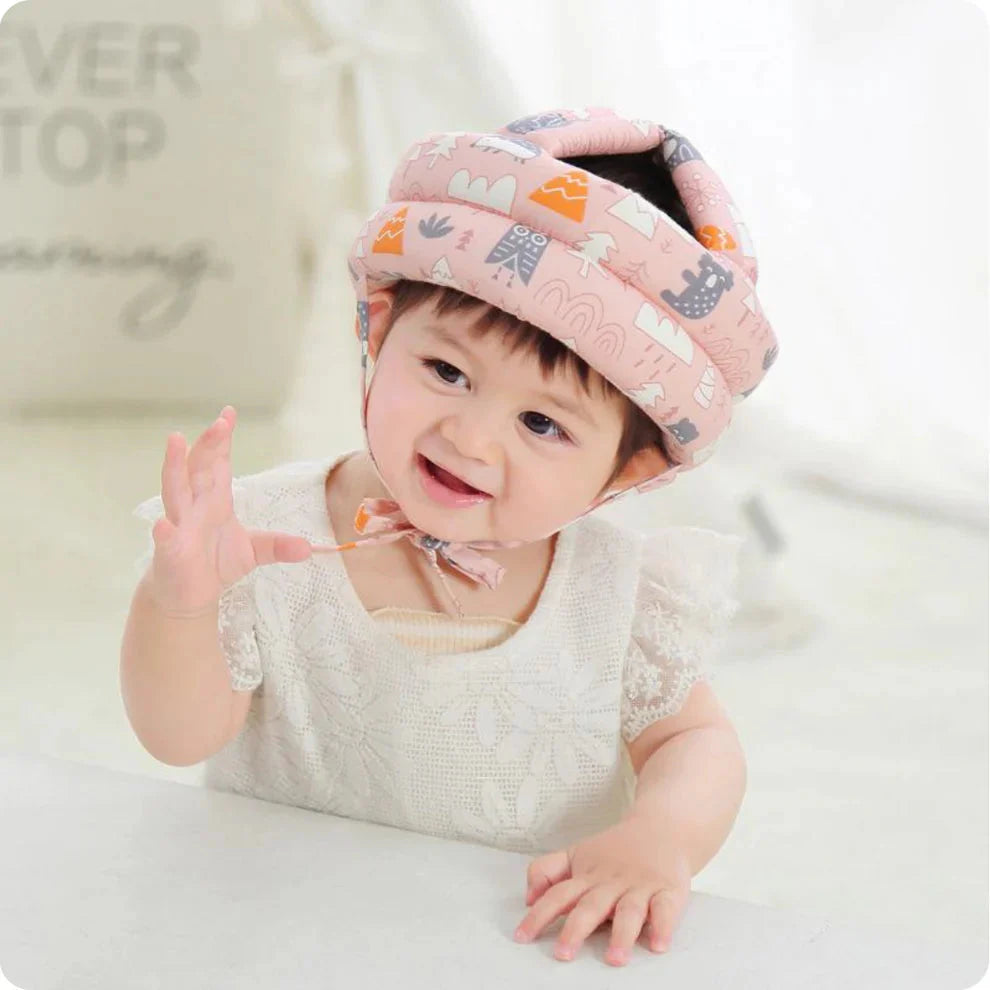 👶 SafeNest TotGuard Helmet – Soft Protection for Baby Steps