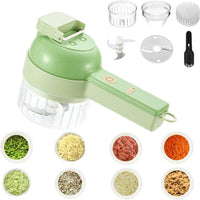🥗 ChopMate SwiftPrep – 4-in-1 Veggie Cutter Station