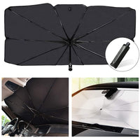🔥 AutoCool Shield Pro – Foldable Umbrella-Style Sunshade for Cars