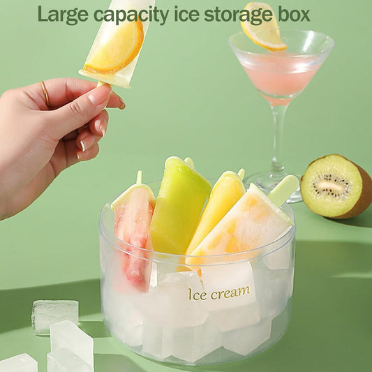 🍧 IceMould ChillCraft – DIY Popsicle Maker Set (8 Pc)