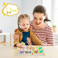 🎨 ColorMaze MagnetoPlay – Montessori Puzzle Board