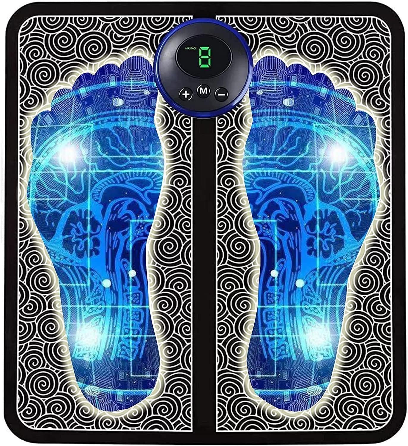 🦶 PulseSoak BubbleFoot – EMS Vibe Therapy Pad