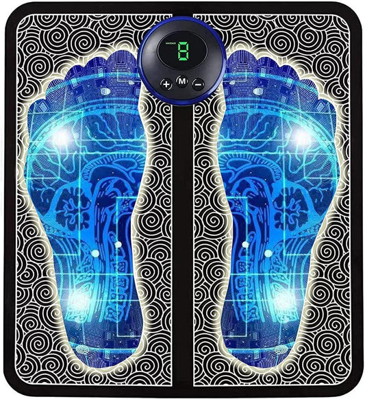 🦶 PulseSoak BubbleFoot – EMS Vibe Therapy Pad