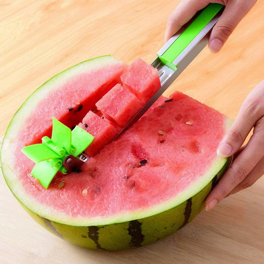 🍉 SliceEase MelonCraft – Stainless Watermelon Wizard