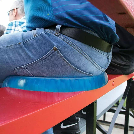 🪑 OrthoGel FlexCush – Pressure-Relief Comfort Seat Pad