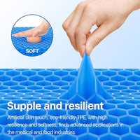 🪑 OrthoGel FlexCush – Pressure-Relief Comfort Seat Pad