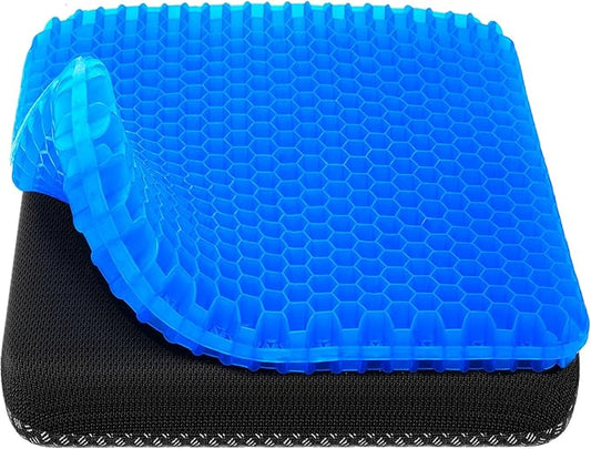 🪑 OrthoGel FlexCush – Pressure-Relief Comfort Seat Pad