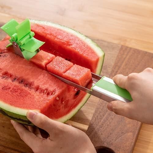 🍉 SliceEase MelonCraft – Stainless Watermelon Wizard