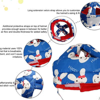 👶 SafeNest TotGuard Helmet – Soft Protection for Baby Steps