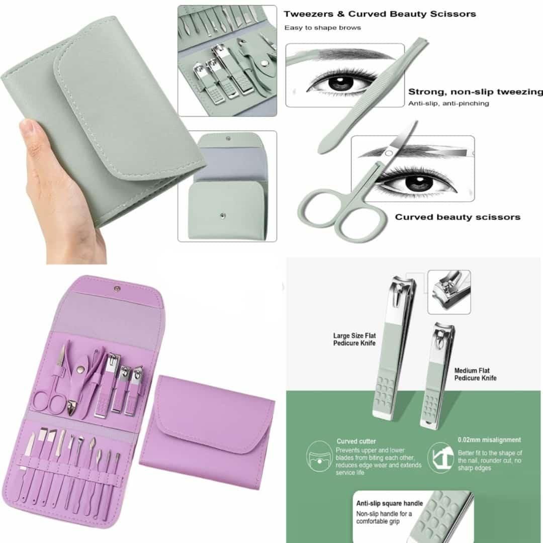 💅 LuxeTrim Nail Atelier – 18-in-1 Salon Kit for Her